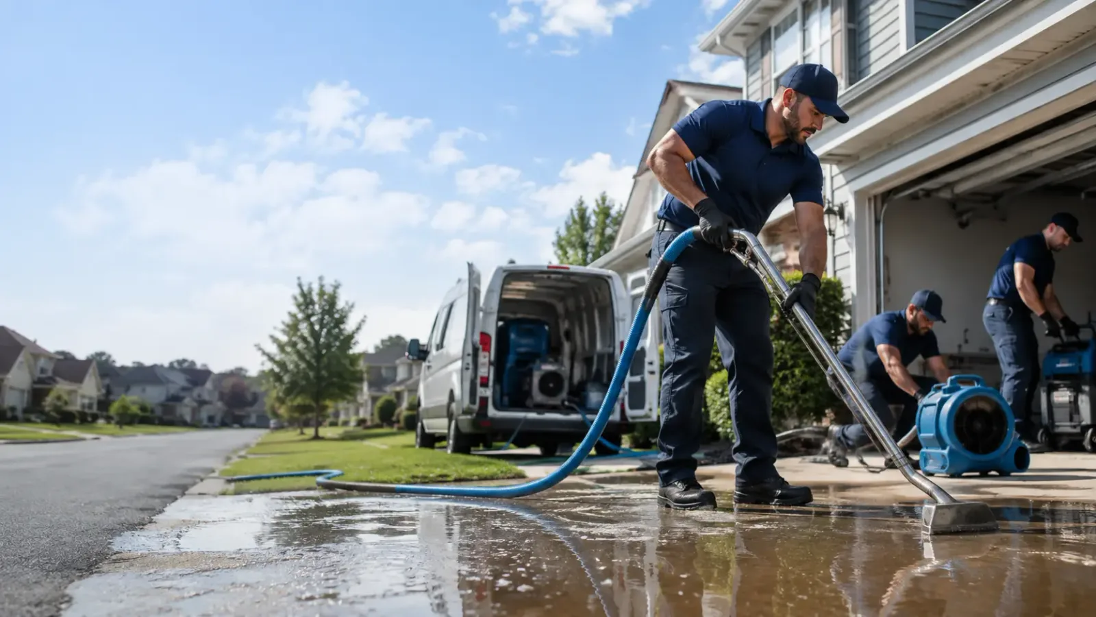 Flood Damage Restoration in Laton, CA